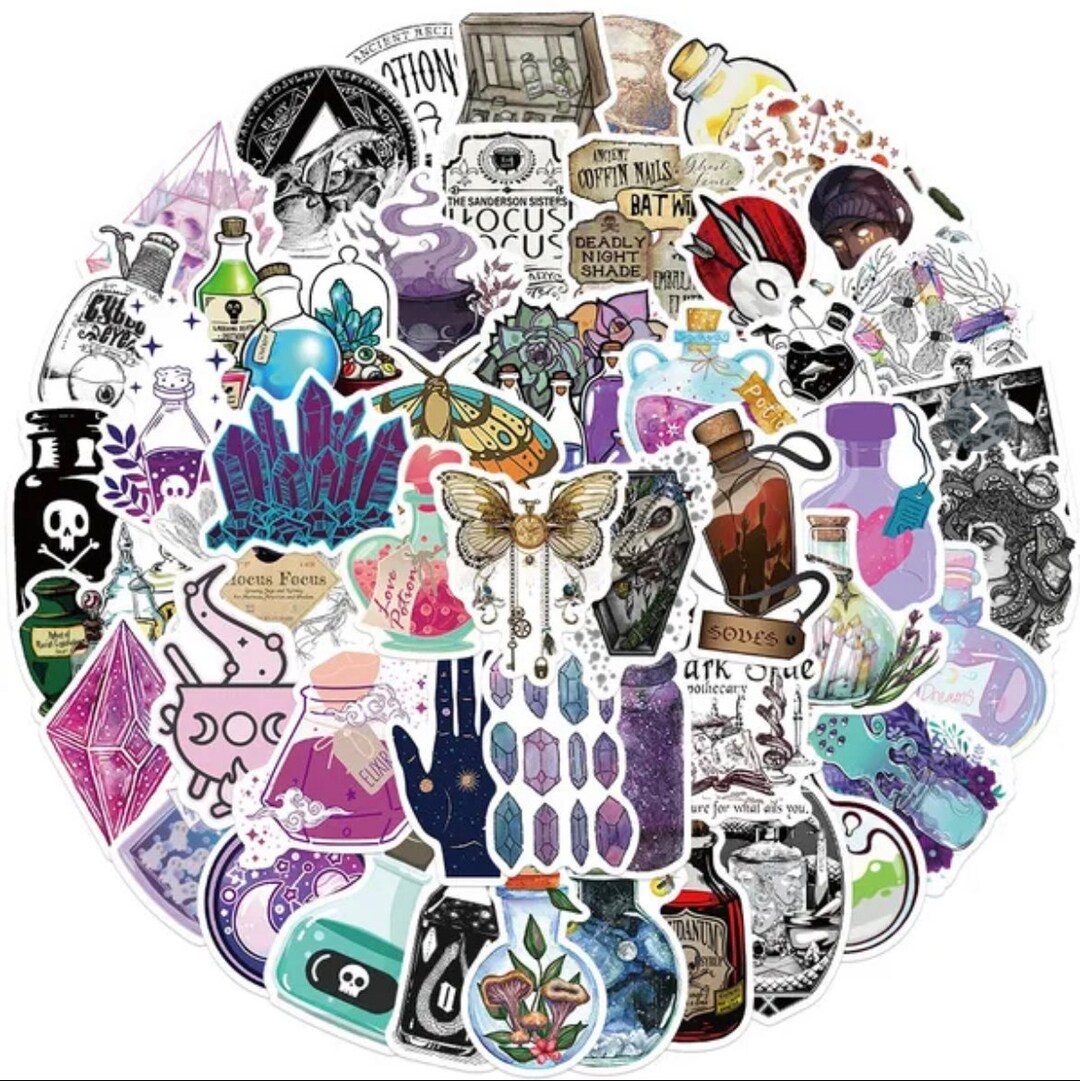 Set of 5 Stickers - Etsy