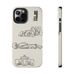 Formula 1 Phone Case: Black & White Racing Car Design - Etsy