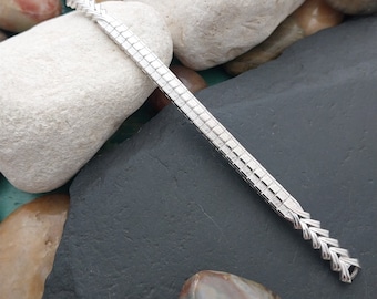 Ladies 10K White Gold-Fill Speidel Golden Harvest Unused Vintage Watch Band