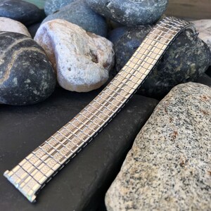 1960s Speidel Meteor Long Stainless Steel Twistoflex Unused Vintage Watch Band