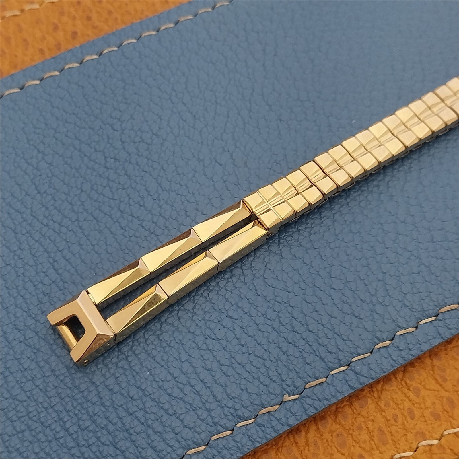 1950s Vintage Cocktail Watch Band Unused Classic 12k Gold