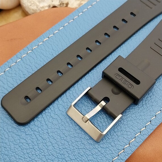 22mm Casio 398 Nos Unused Old stock LCD Vintage Watch Band Etsy