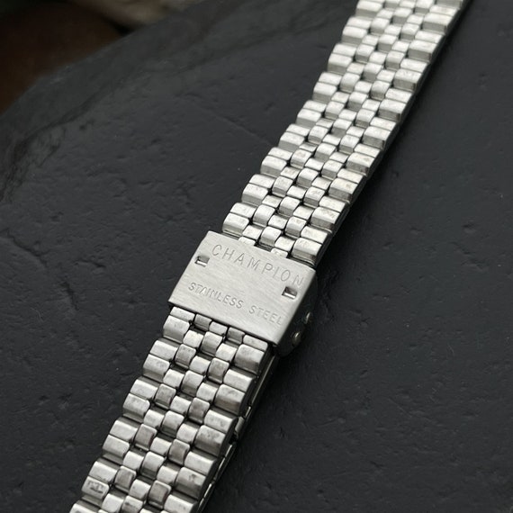 14mm Stainless Steel Ladies JB Champion Brick Lin… - image 8