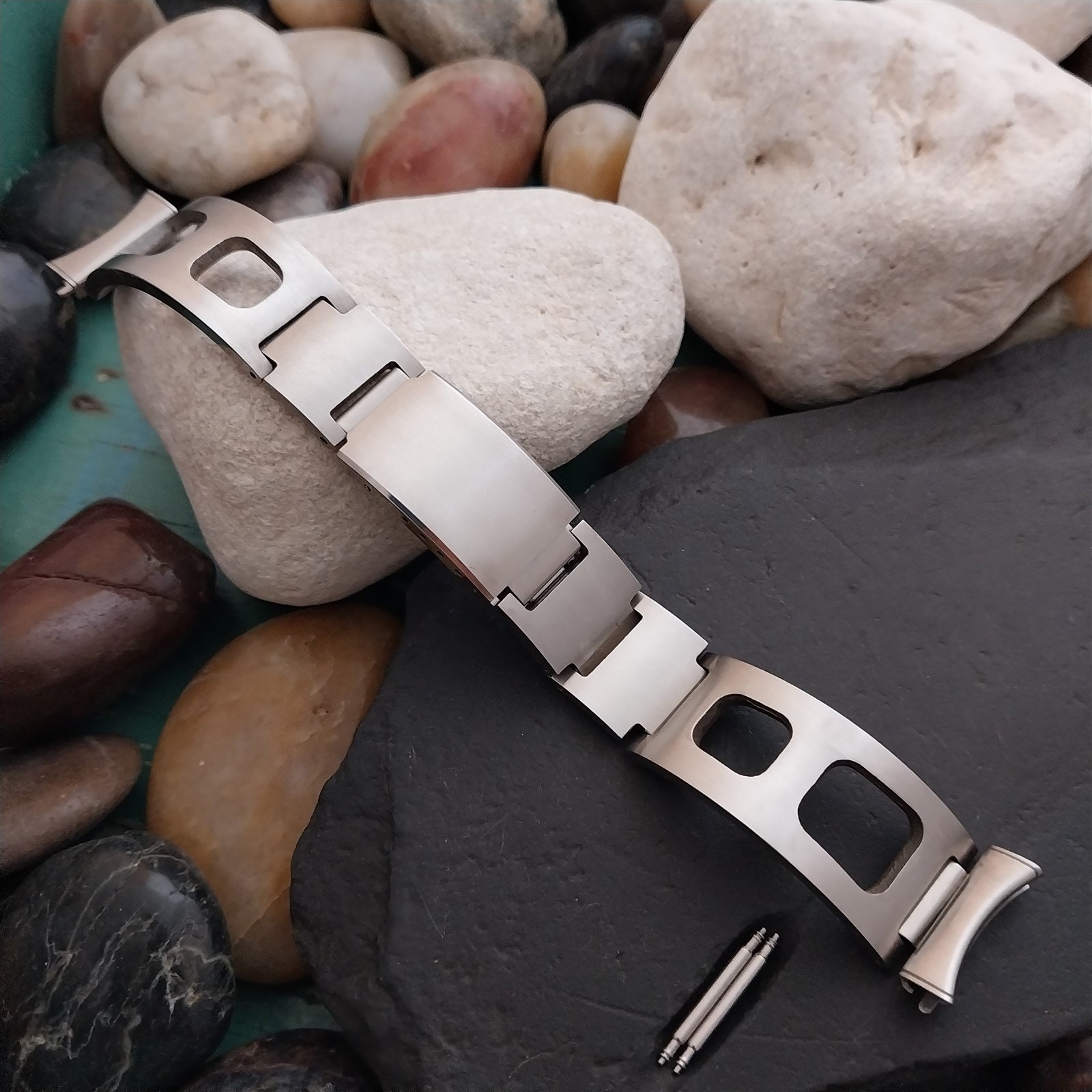 19mm 18mm Rally GT Maruman Thick Stainless Steel 70s Unused Vintage Watch Band Etsy Canada