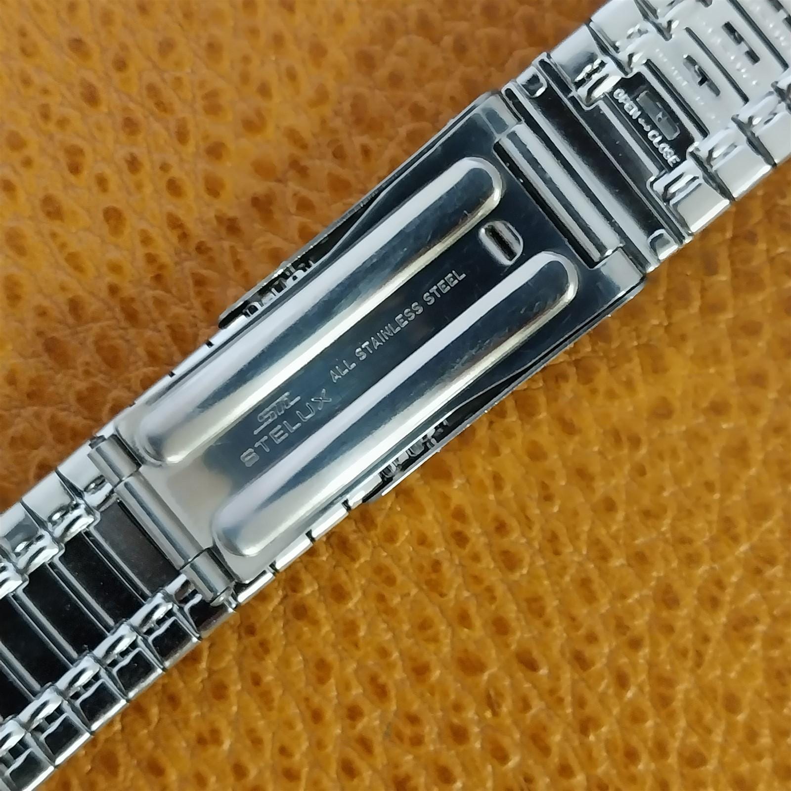 20mm Seiko STL Stelux Classic Stainless Steel Nos