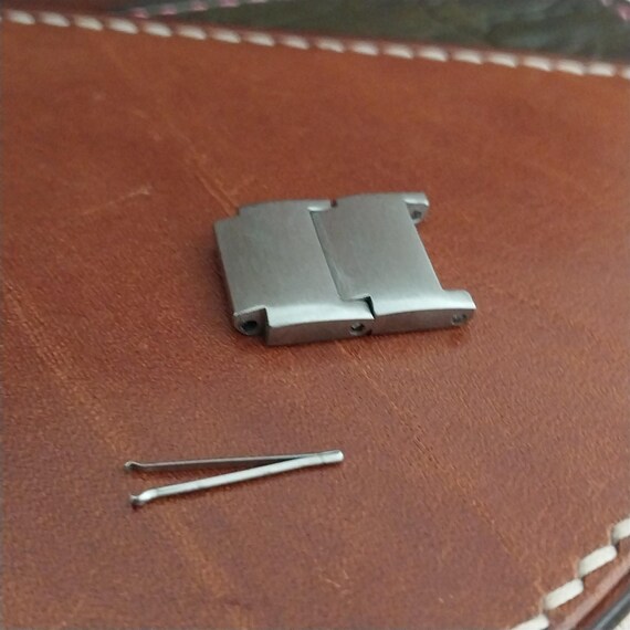 Two Pulsar P3 P4 Date Command Solid Stainless Unu… - image 3