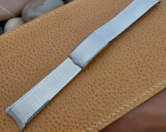 19mm 18mm 17mm JB Champion Stainless Steel nos 1960s Vintage Watch Band