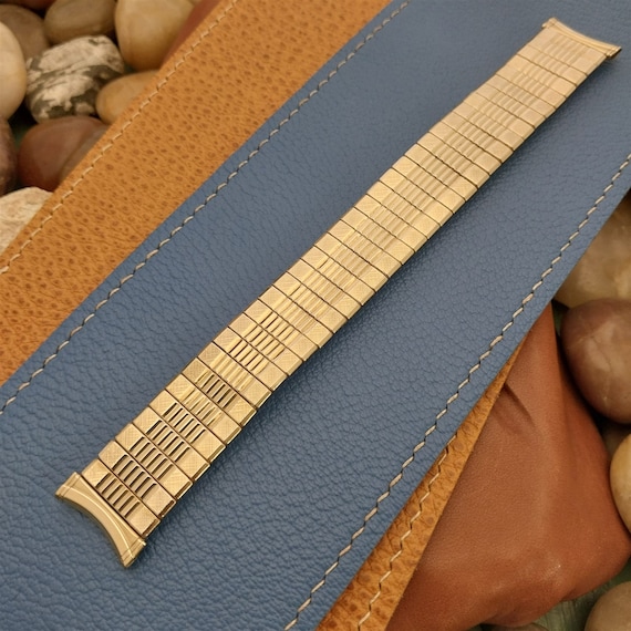 10k Gold-filled Expansion Nos 1960s Vintage Watch Band Lenox 