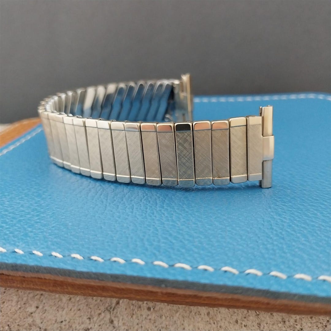 Bracelet De Montre Baldwin Vintage 16mm - Occasion, Pour Collectionneurs Horlogers