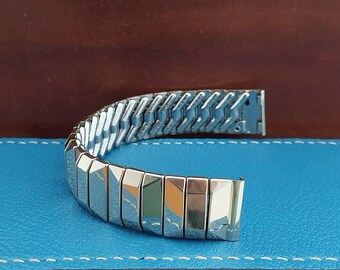 Vintage 5/8" Gold-Fill Classic Stretch Flex-Let NOS Unused 1950s Watch Band