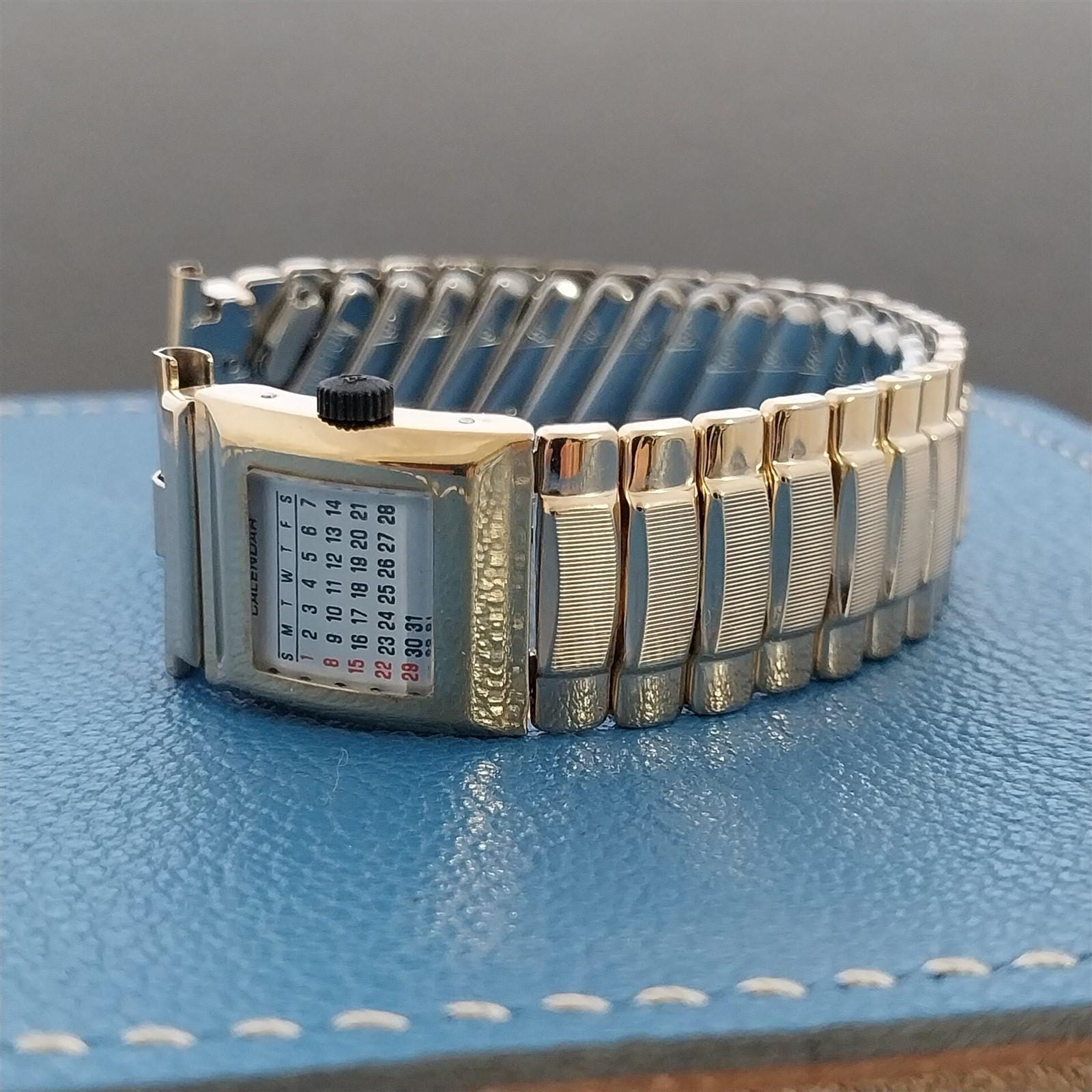 JB Champion 10k Gold-filled Perpetual Calendar Unused 1960s