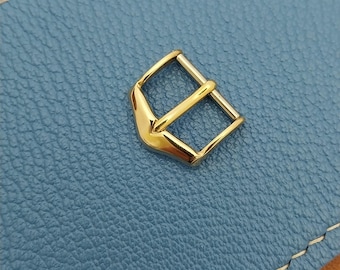 16mm 5/8&quot; 1950s JB Champion Yellow Gold-Tone Unused Vintage Watch Band Buckle