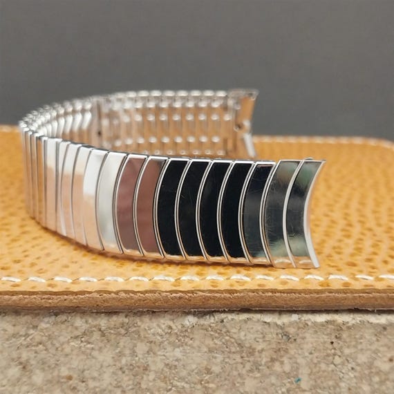 17.2mm 17mm Stainless Steel Champion Classic Stretch 1950s Vintage Watch Band