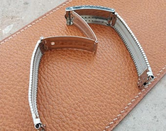 19mm 18mm 17mm Stainless Steel JB Champion Unused mcm 1960s Vintage Watch Band
