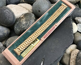 5/8" Kestenmade Grenadier Gold-Filled Long 1950s Unused nos Vintage Watch Band