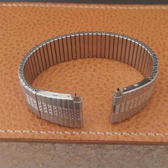 Speidel Thinline 1970s Quick Adjust Stainless Ste… - image 4