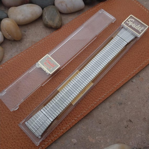 Speidel Thinline 1970s Quick Adjust Stainless Ste… - image 2