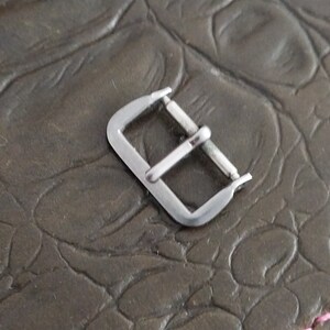 16mm 5/8&quot; Stainless Steel nos Unused 1940s-1950s Vintage Watch Band Buckle