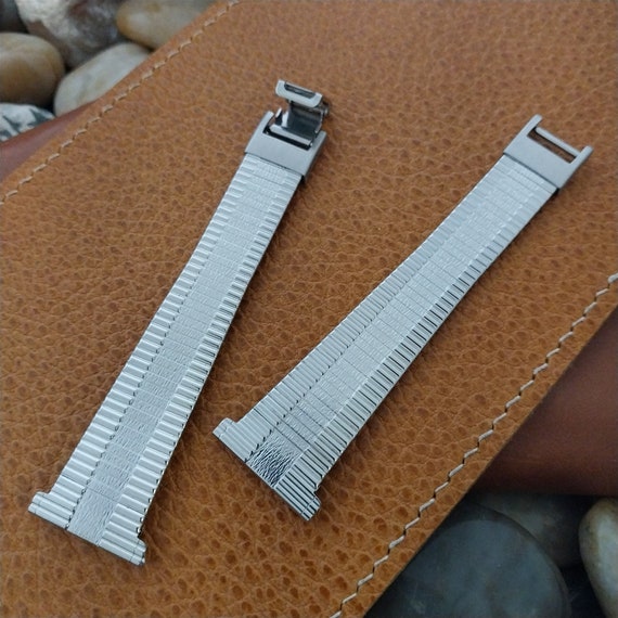 Bracelet De Montre Kestenmade - Largeur 22/23 Mm - Extrémité Incurvée - Or - Neuf Avec Petits Défauts