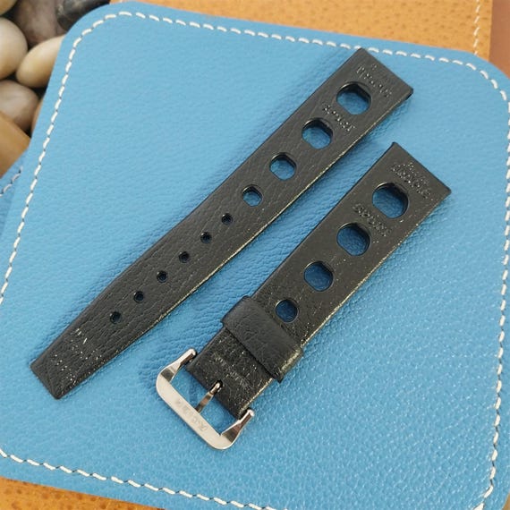 Vintage Swiss Tropic Sport 18mm Diver Unused 1970s Watch Strap