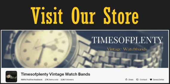 Antique watch shop bands