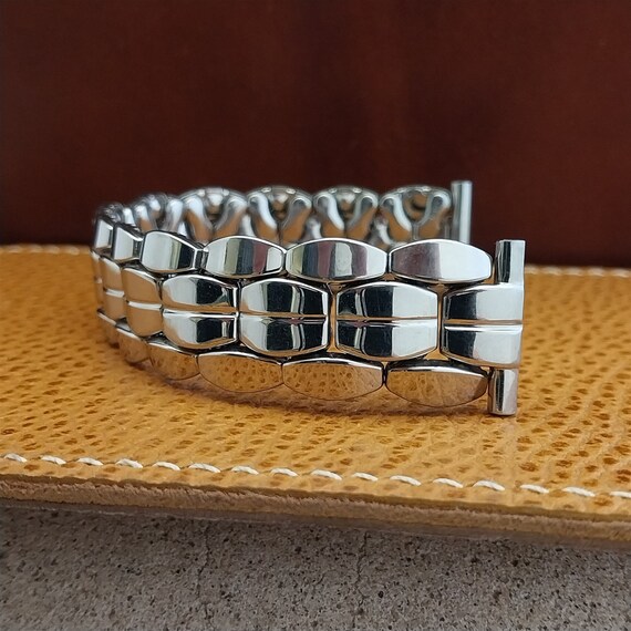 50s Vintage ブレスレット 19mm 18mm Apex Quadra-flex Stainless Steel Unused MCM 1950s