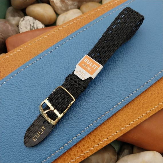 16mm Perlon Eulit Air Look Vintage One Piece Unused Classic 1960s Watch Band Etsy Nederland