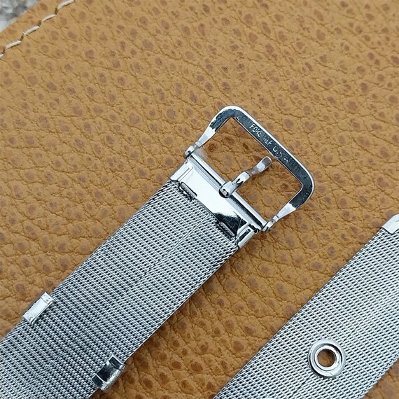 1950s USA Stainless Steel Mesh nos Vintage Watch … - image 8
