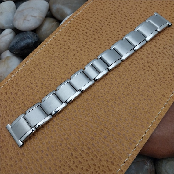 18mm Kiefer Expandro Stainless Steel Wire Lug Unused 1960s Vintage Watch Band Etsy Nederland