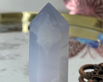 Blue Chalcedony Tower