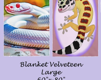 Blanket Velveteen Large(60"×80")