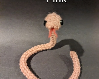 Handmade Crochet Snake