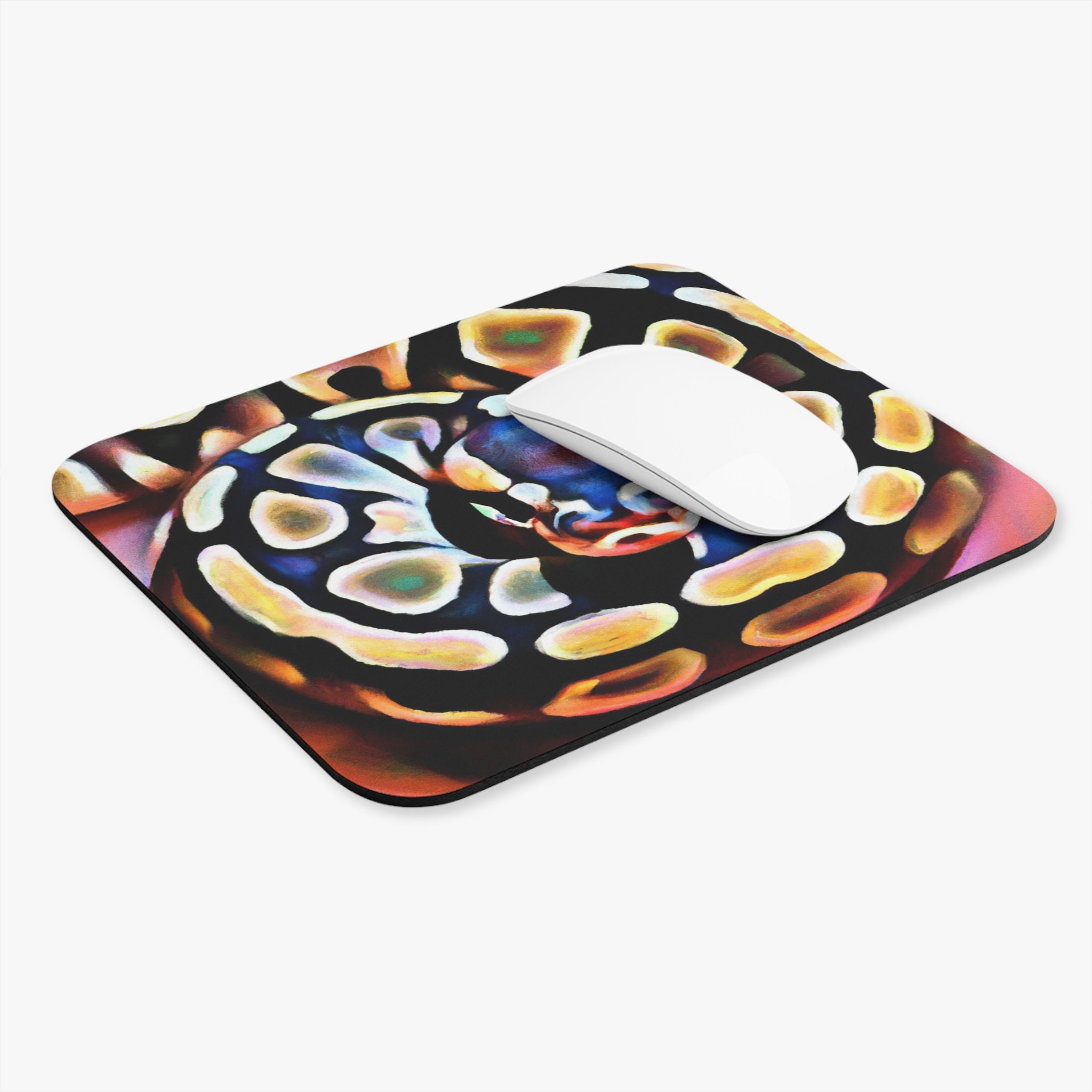 Cute Ball Python Snake Mouse Pad (rectangle) - Etsy
