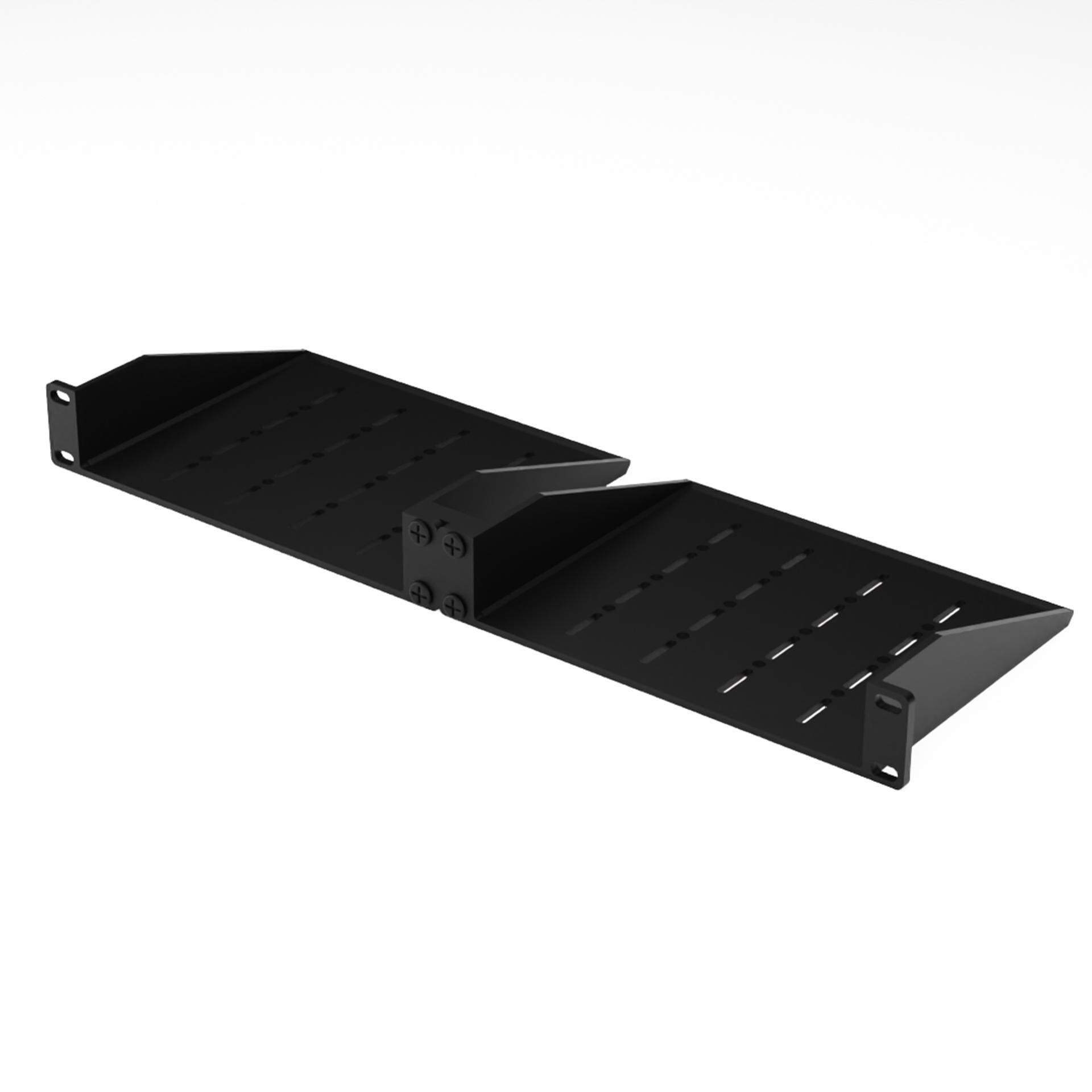 1RU Rack Shelf, 19in Half Rack, Modular Design - 3D Printed - Etsy