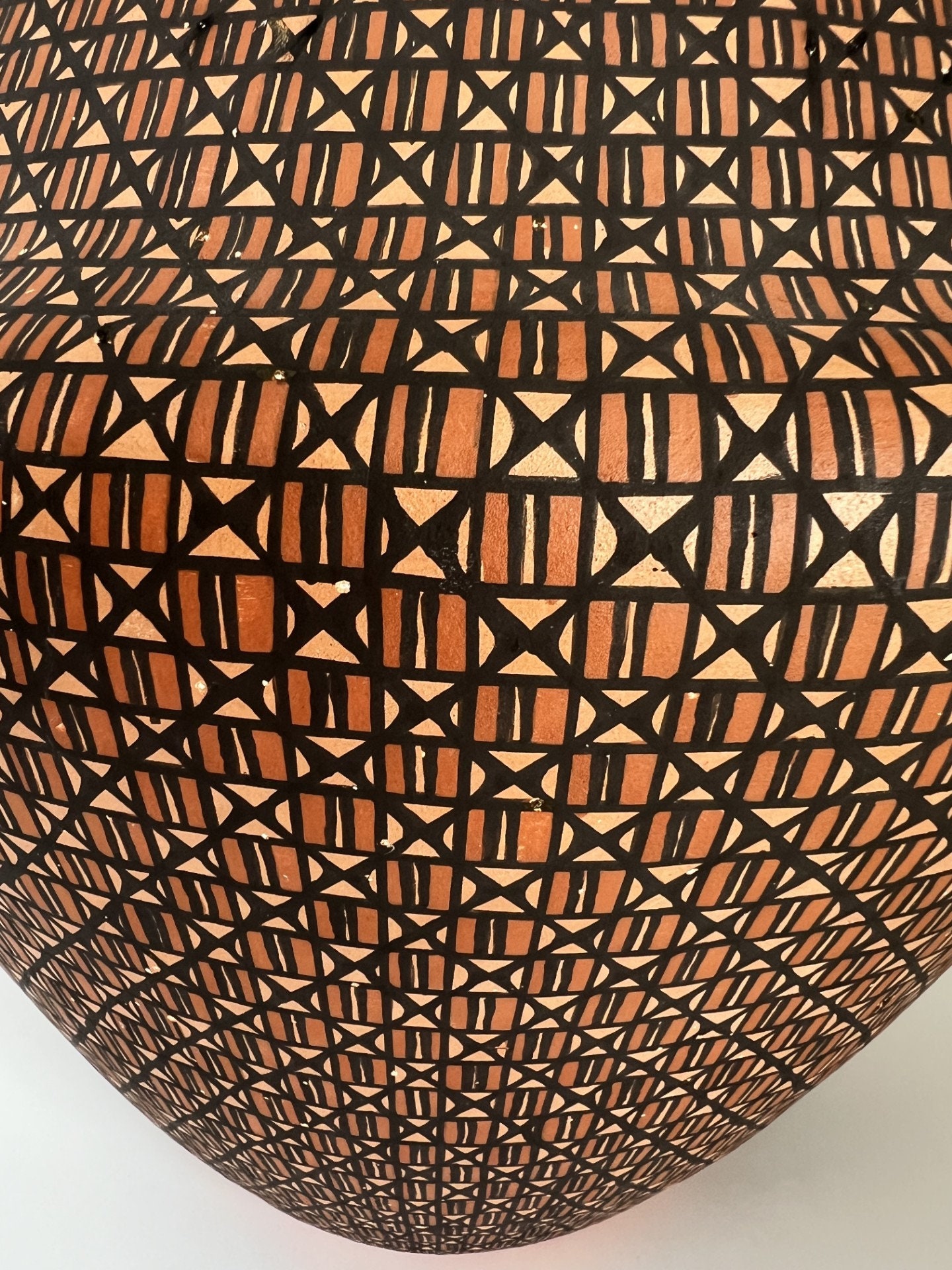 Acoma. Beautiful Vase by Mary Torivio. Geometric Design. Rare and ...