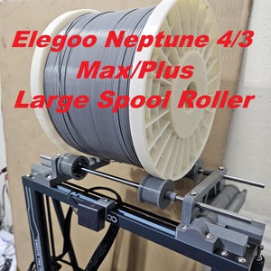 3d Drucker Größere Spulen Walze Passend für Neptune 4 und 3 Max oder Plus oder Standalone, rollengelagert, passend für alle Spulengrößen 6kg 5kg 3kg 2kg 1kg