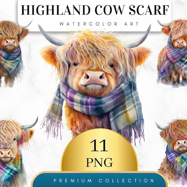 Highland Cow Png - Etsy