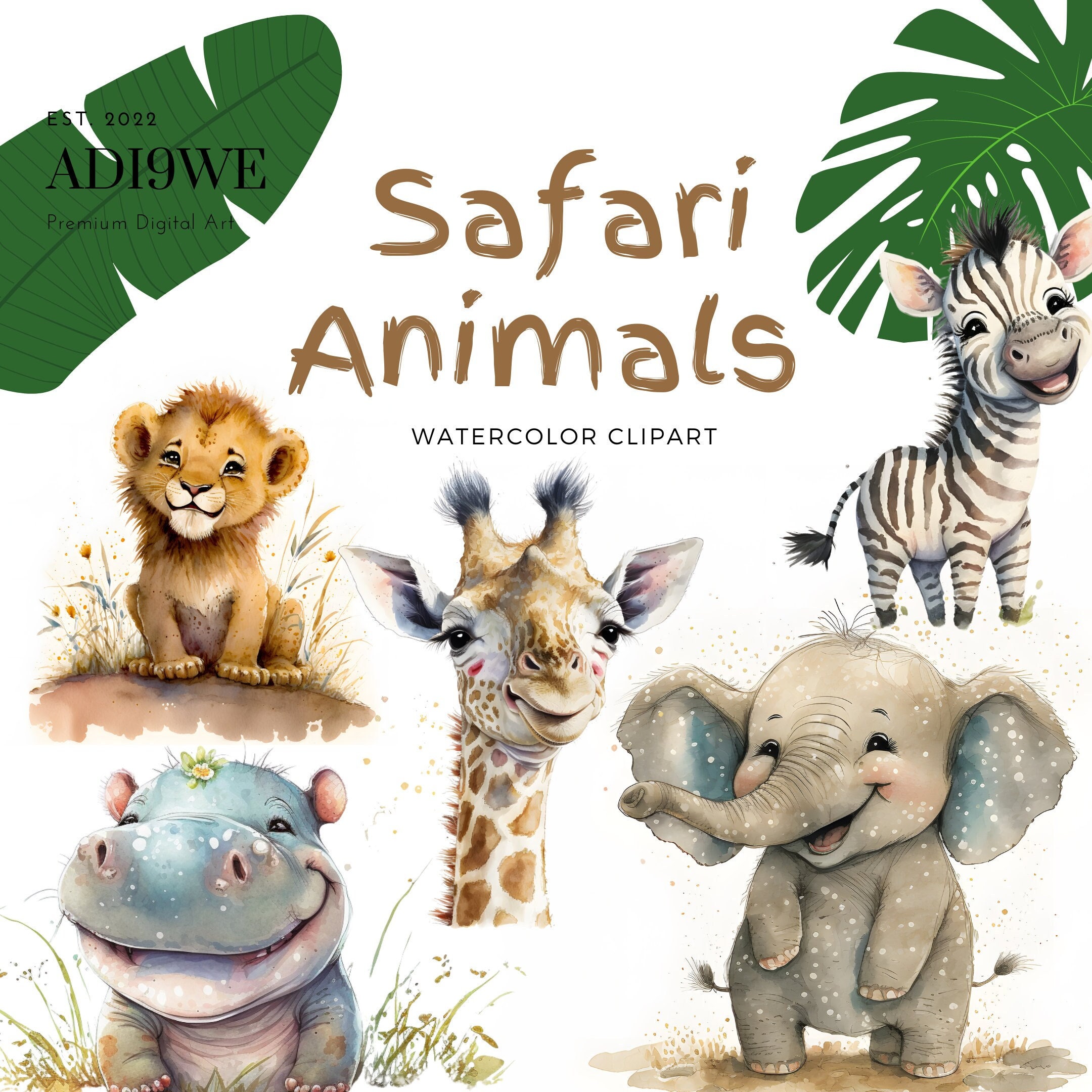 Cute Zoo Animals - Etsy Cute Zoo Animals - Etsy