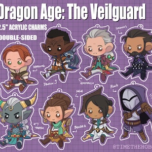 Dragon Age: The Veilguard - 2.5&quot; Acrylic Charms