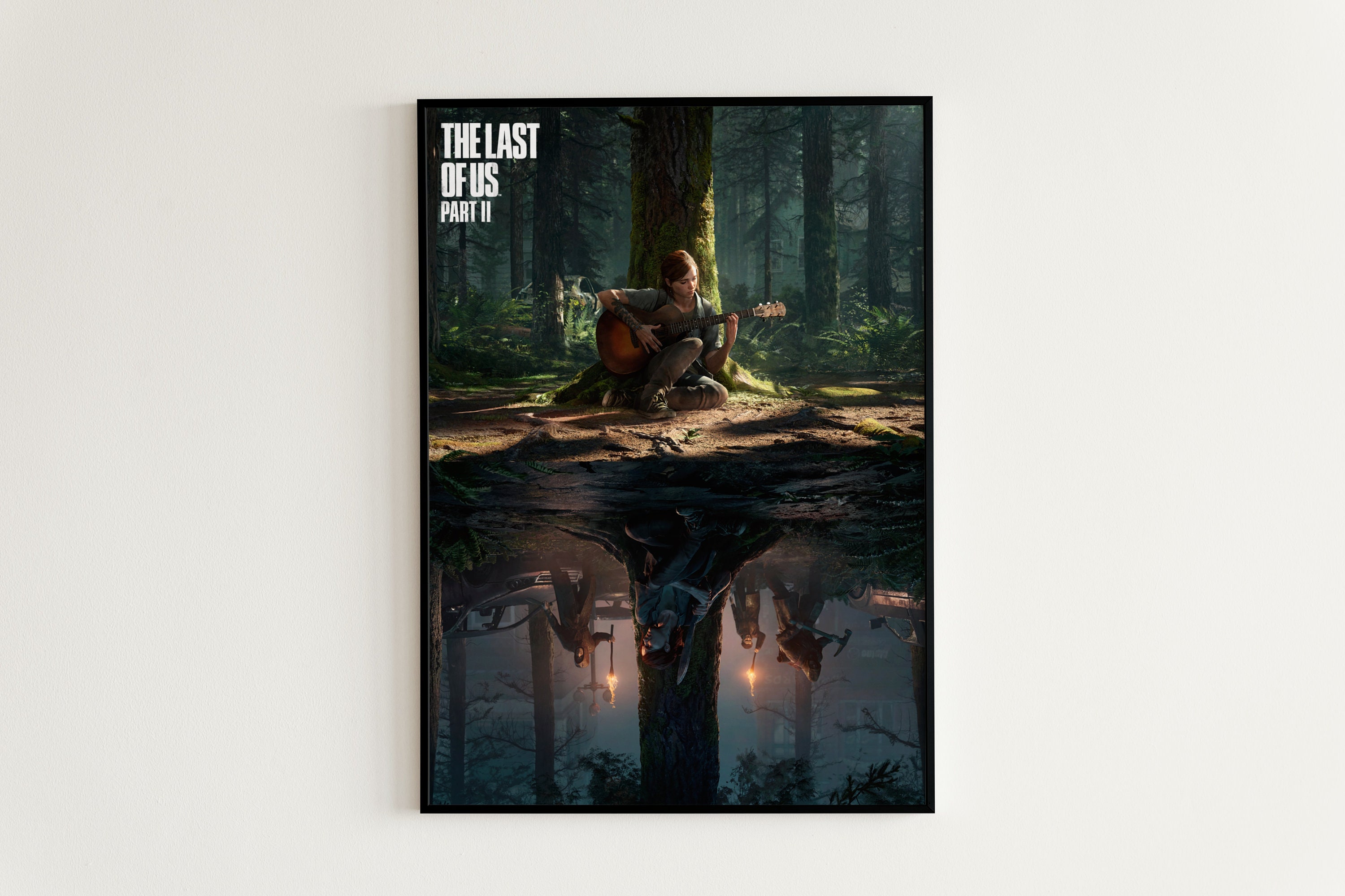 Converted the Last of Us Part 1 poster into a mobile and desktop