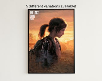 The Last of Us 2: Maxi Poster - Ellie (1022)  The last of us, Gaming  posters, Film prints