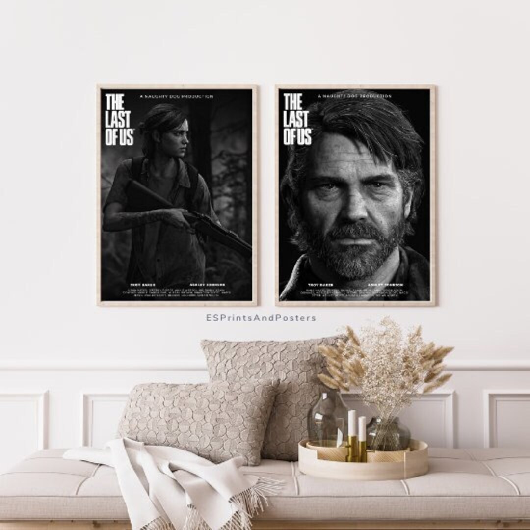 The Last Of Us - Ellie TLOU Part One A4 A5 Art print Video Game Gifts.