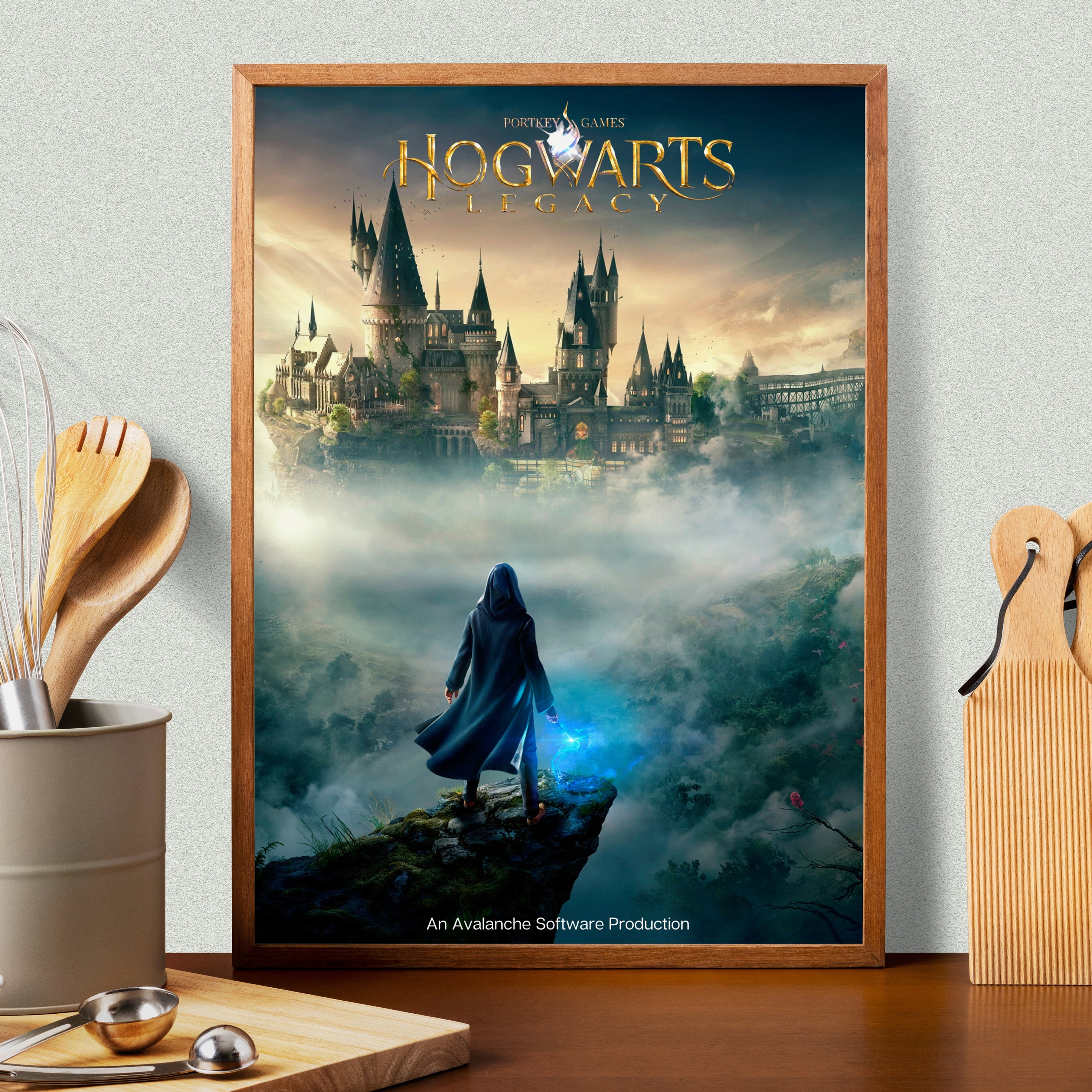 Hogwarts Legacy - Gaming Poster (Game Cover / Key Art - Harry Potter) (24 x  36)