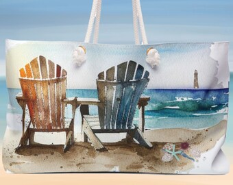 新品未使用 WDS × WEEKEND(ER) Beach Tote BAG Beach Tote, Weekender Tote, Oversize Tote Bag, Birthday Gift