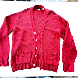 vintage cotton cardigan XL