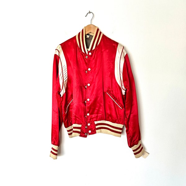 Souvenir Satin Bomber Jacket