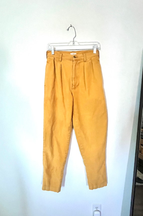 Vintage mustard cords