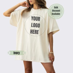 Personalized Company Logo Shirt, Team Logo Shirt, Comfort Colors Custom Shirt, Your Business Logo Here Shirt, Personalized Logo shirt