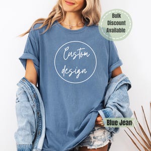 Personalized Company Logo Shirt, Team Logo Shirt, Comfort Colors Custom Shirt, Your Business Logo Here Shirt, Personalized Logo shirt