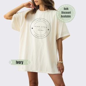 Personalized Company Logo Shirt, Team Logo Shirt, Comfort Colors Custom Shirt, Your Business Logo Here Shirt, Personalized Logo shirt